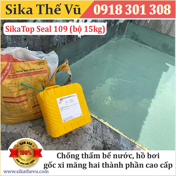 SikaTop Seal 109 - Sika Thế Vũ - Công Ty TNHH Xây Dựng Thương Mại Thế Vũ